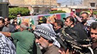 تشییع پیکر شهید مدافع وطن در آبادان