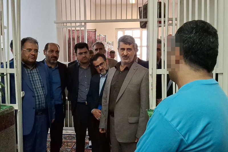 دیدار چهره به چهره رئیس کل دادگستری گیلان با زندانیان ضیابر صومعه سرا