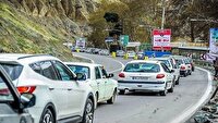ترافیک سنگین در جاده‌های شمال