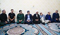 دیدار با خانواده شهدای حمله رژیم متجاوز اسرائیل به یزد