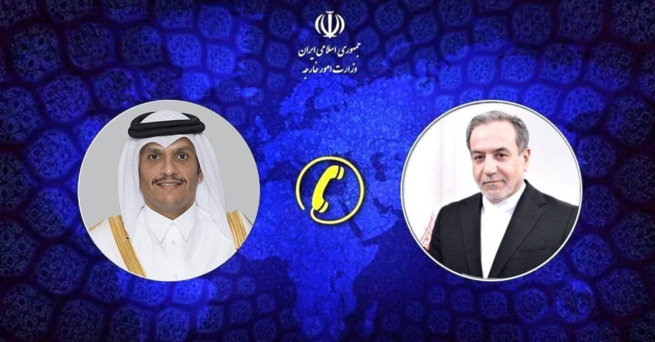 تماس وزیر امور خارجه با نخست وزیر و وزیر خارجه قطر