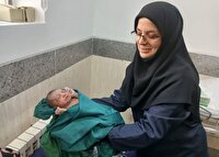 تولد نوزاد عجول در مرکز جامع سلامت زارچ