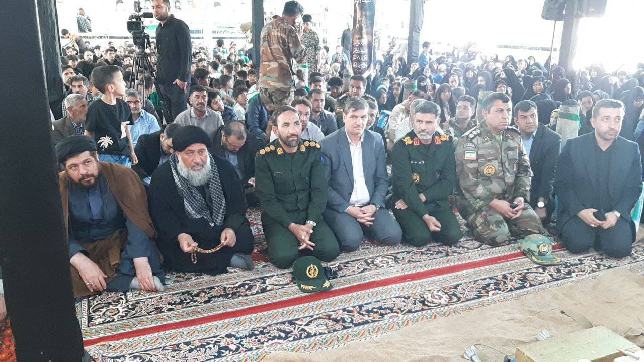 برگزاری یادواره شهدای شهر مزرج در قوچان
