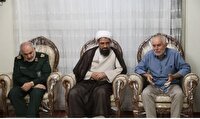 دیدار نماینده ولی فقیه در استان با خانواده شهدای حمله رژیم صهیونیستی در همدان