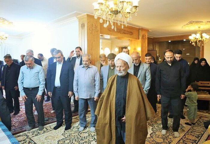 دیدار استاندار خراسان رضوی با خانواده رئیس شهید سازمان اطلاعات سپاه