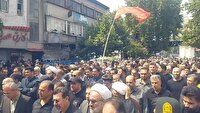 تشییع پیکر سرباز غیور وطن در ساری