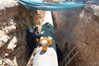 اصلاح خط انتقال آب خیابان آتشگاه