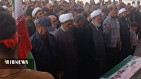 تشییع پیکر پاسدار شهید میثم سلگی در قم