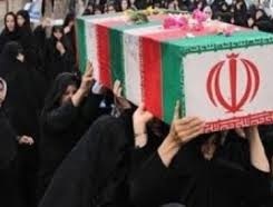مادر شهید پاسدار فریدون عباسی به فرزند شهیدش پیوست