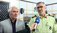 بازدید فرمانده انتظامی هرمزگان از صدا و سیمای مرکز خلیج فارس