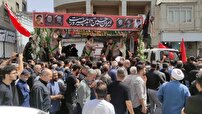 تشییع پیکر پاک شهید مدافع وطن در مشکین دشت