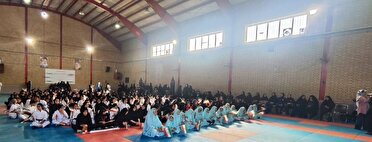 اجتماع بانوان ورزشکار خراسان رضوی در محکومیت حملات رژیم صهیونسیتی