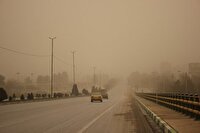 احتمال وقوع توفان همراه با خیزش گردوغبار در روز شنبه