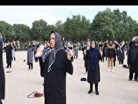 حضور بانشاط شهروندان اردبیلی در ورزش های صبحگاهی
