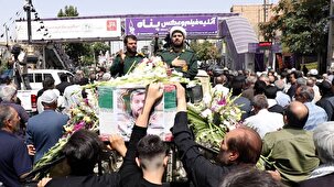 تشییع باشکوه پیکر دو شهید مدافع وطن در ساوجبلاغ