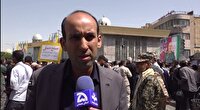 پرچم مقدس ایران با خون شهدا آغشته است