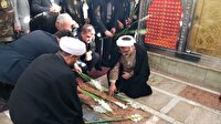 گلباران مزار شهدای خوی در هفته قوه قضاییه