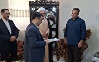 دیدار با خانواده شهید میر حجت موسوی در شهرستان پلدشت 
