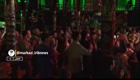 پیشواز ماه محرم با اجرای مراسم سیاه‌پوشان
