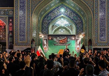 حسینیه حرم مطهر رضوی میزبان عزاداران حسینی می‌شود