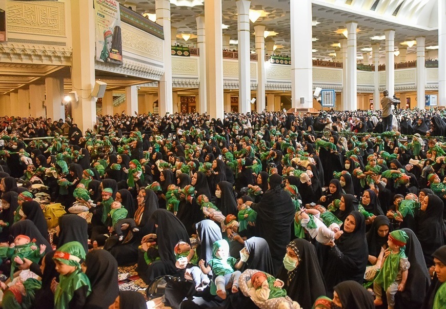 حماسه همبستگی مادران و شیرخوارگان حسینی در شیراز
