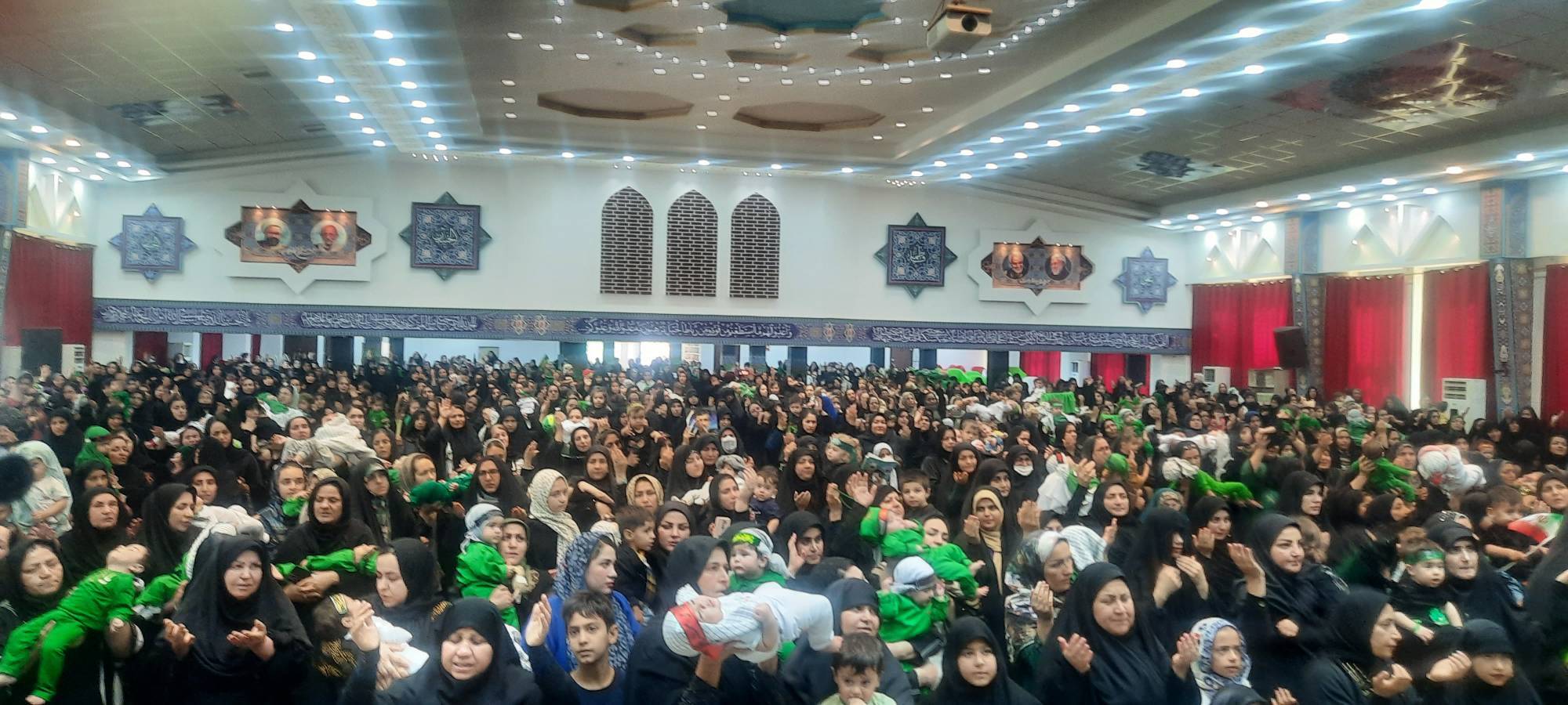 حماسه همبستگی مادران و شیرخوارگان حسینی در یاسوج