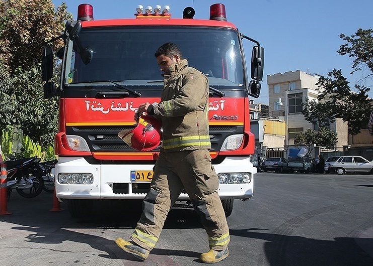 پارک ریحانه اهواز طعمه آتش شد