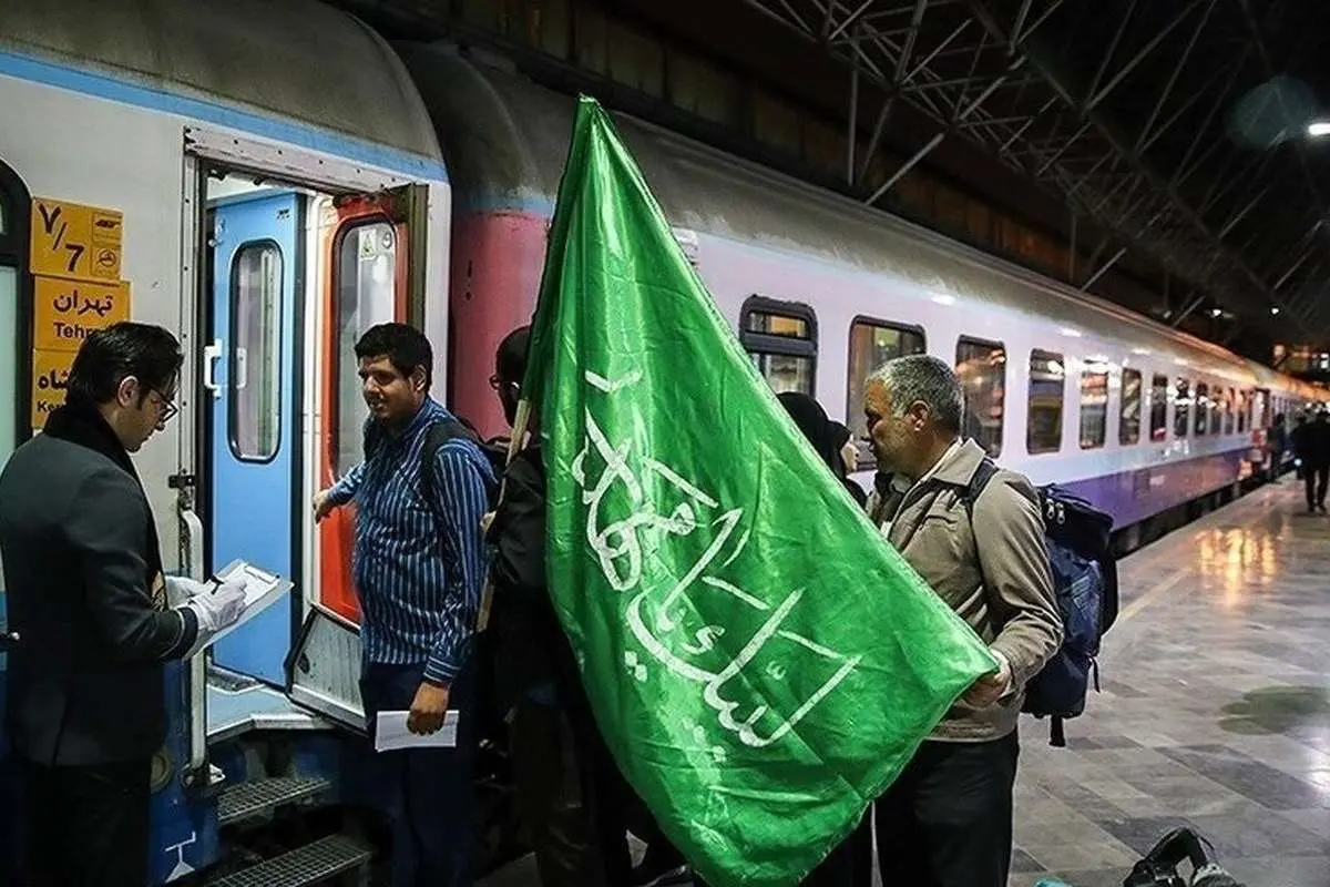 نیمه تیر آغاز فروش بلیت قطار اربعین