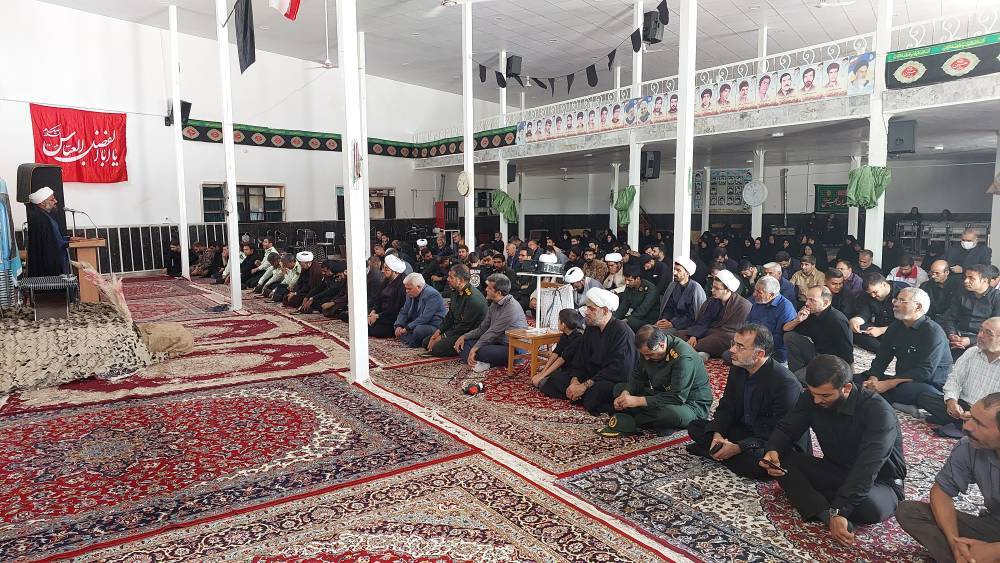 برگزاری مراسم یادبود شهدای اقتدار در فیروزه