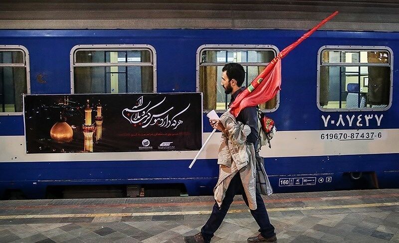 راه‌اندازی قطارهای فوق‌العاده در ایام اربعین