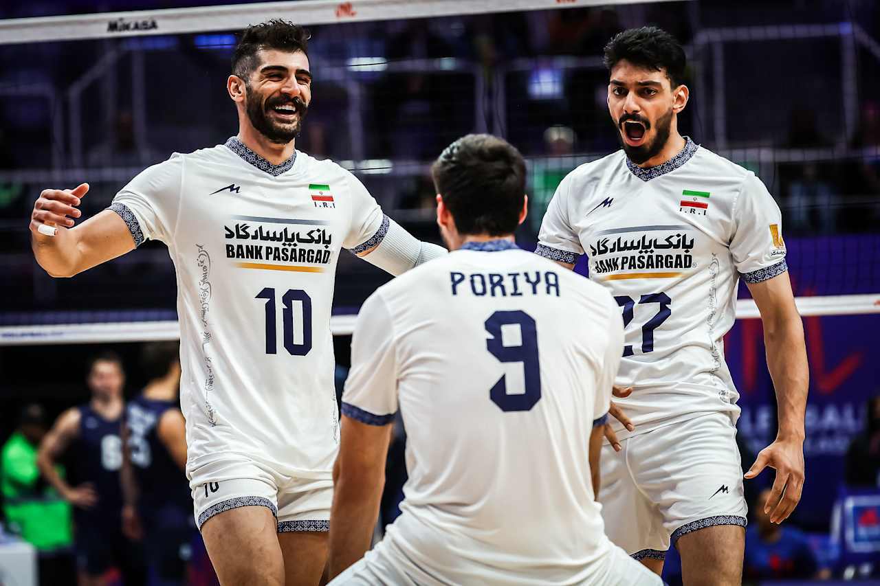 اسماعیل‌نژاد و آهیی، امتیازآورترین بازیکنان مسابقه والیبال ایران و هلند
