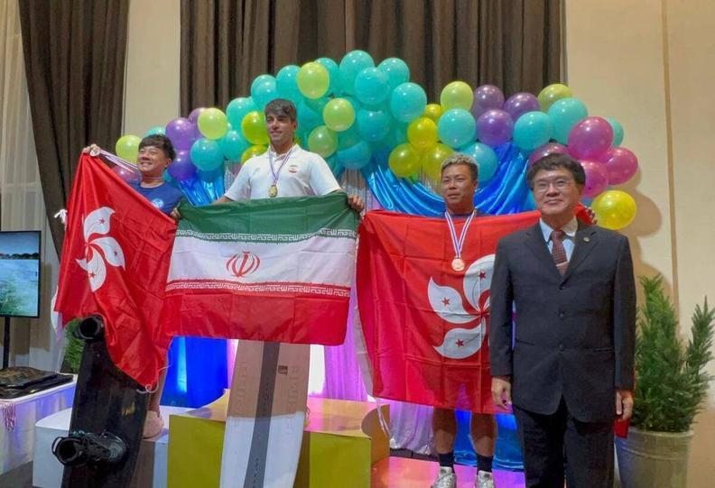 سبحانی، قهرمان اسکی روی آب آسیا شد