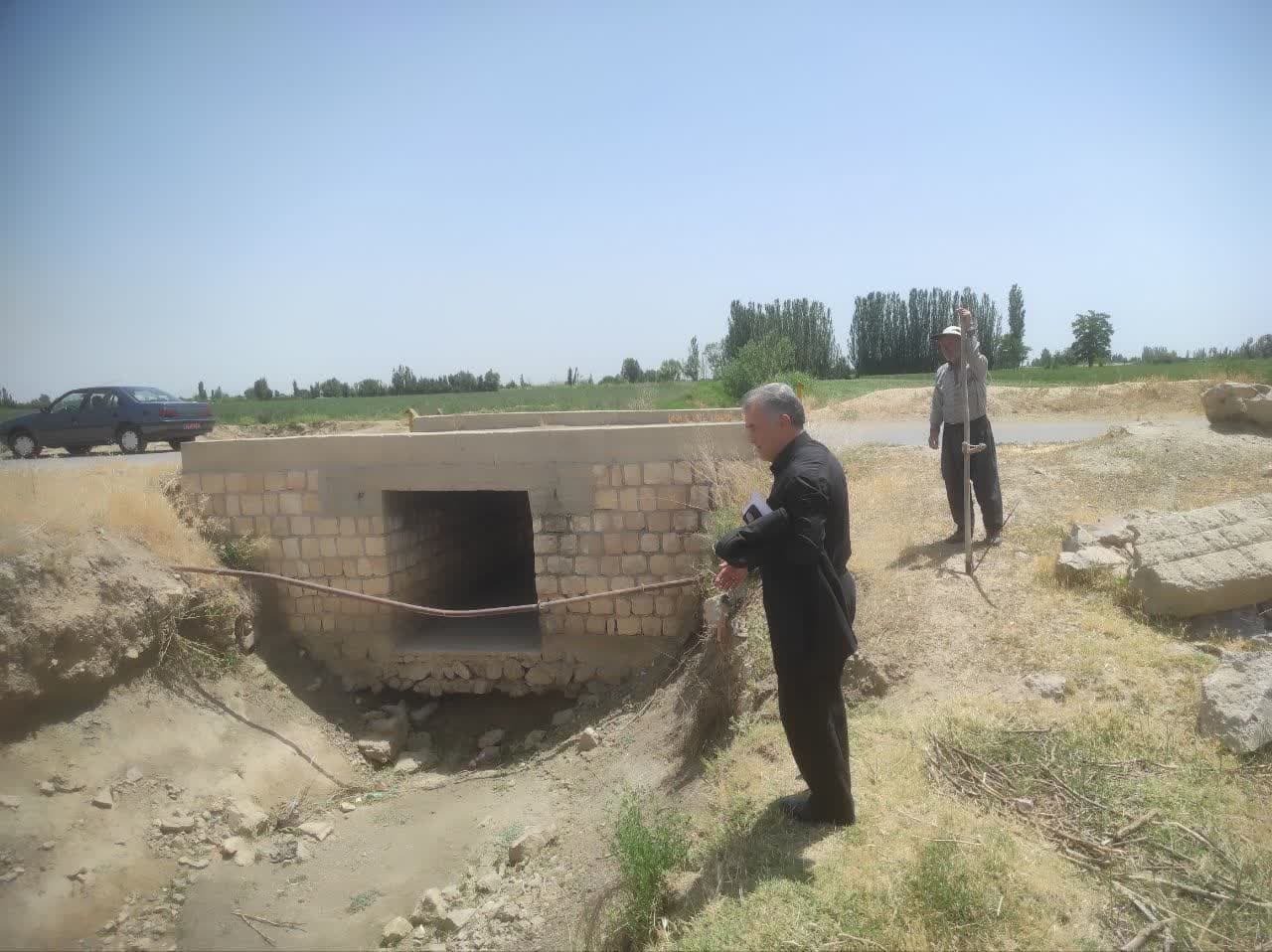 اجرای  پوشش بتنی انهار سنتی در ۷ روستای میاندوآب