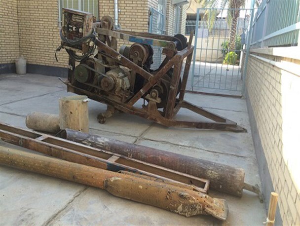 توقیف ۱۲ دستگاه حفاری  غیرمجاز در خراسان شمالی توقیف ۱۲ دستگاه حفاری  غیرمجاز در خراسان شمالی