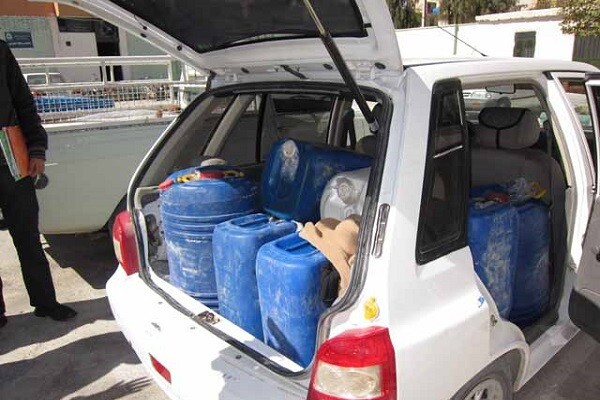 قاچاق سوخت در شهر هشت بندی هرمزگان