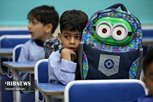 آغاز سال نو تحصیلی در کیش از قاب دوربین