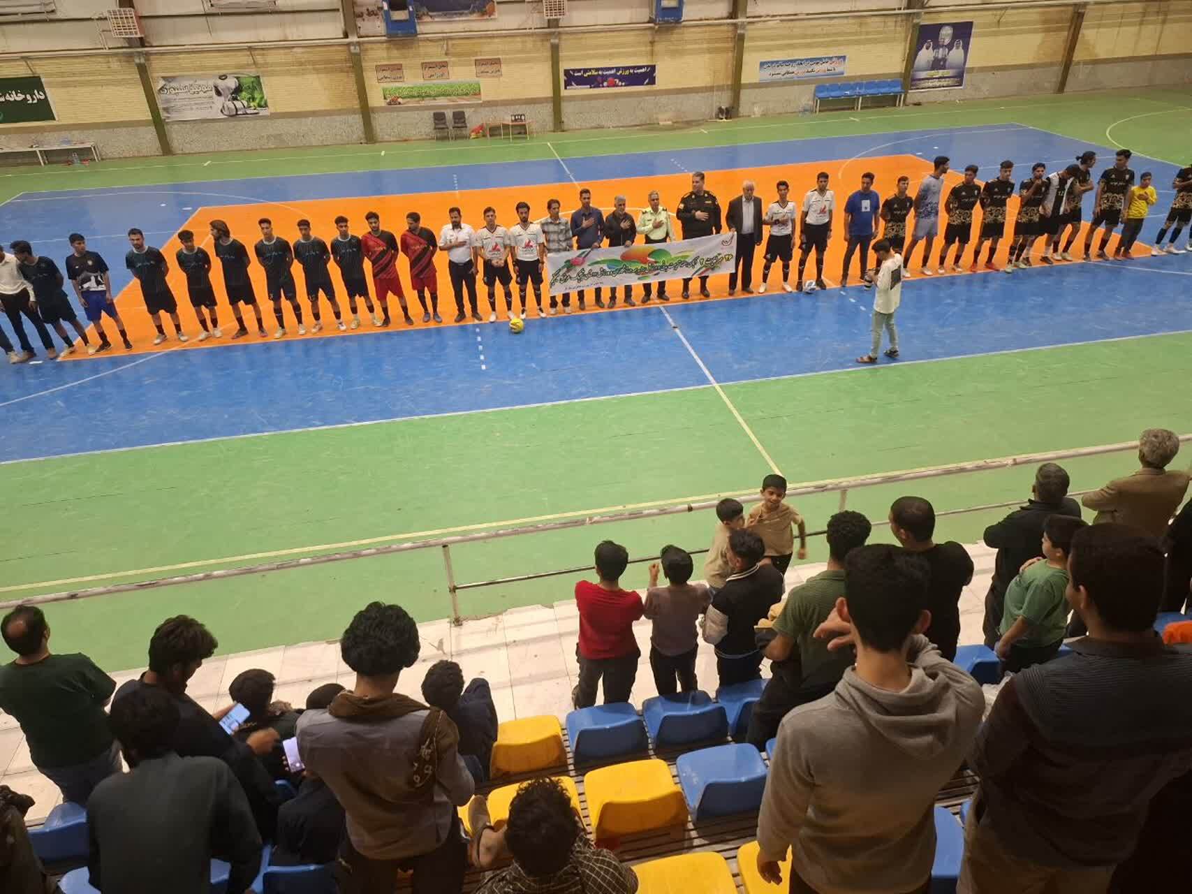 برگزاری مسابقات چهارجانبه فوتسال