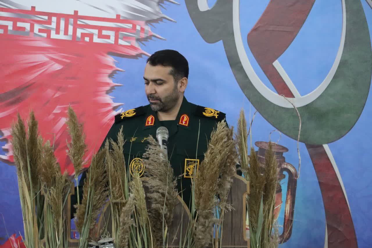 فرهنگ ایثار و استقامت ملت ایران الگوی  جبهه مقاومت