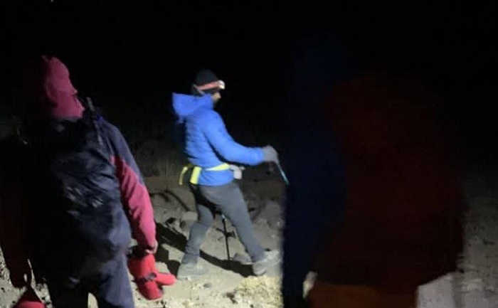 سقوط و مرگ کوهنورد در قله دماوند سقوط و مرگ کوهنورد در قله دماوند