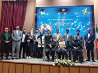 تجلیل از «احمد محمدنژاد»، نائب قهرمان کشتی جهان