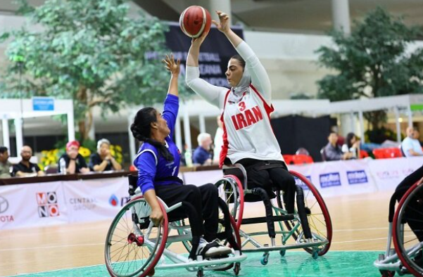 بسکتبال با ویلچر آسیا - اقیانوسیه؛ برتری بانوان ایران مقابل لائوس بسکتبال با ویلچر آسیا - اقیانوسیه؛ برتری بانوان ایران مقابل لائوس