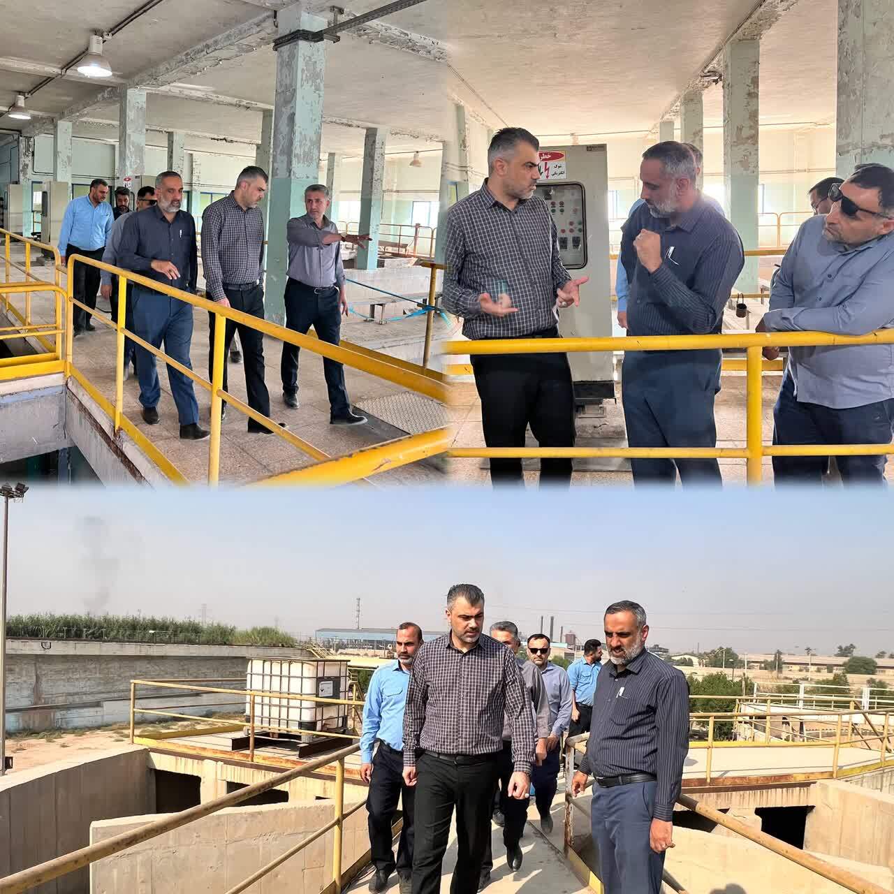 اجرای طرح آبرسانی به مناطق جنوب غرب اهواز