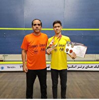 قهرمانی اسکواش خراسان جنوبی در مسابقات المپیاد استعدادهای برتر کشور