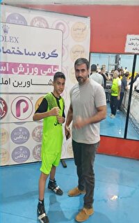 کسب مقام اول مسابقات مشت زنی قهرمانی کشور در رده نونهالان توسط ورزشکار آبادانی