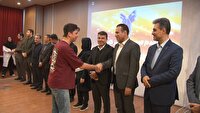 تجلیل از   قهرمانان ملی و بینالمللی دانشگاه آزاد اسلامی آذربایجانغربی