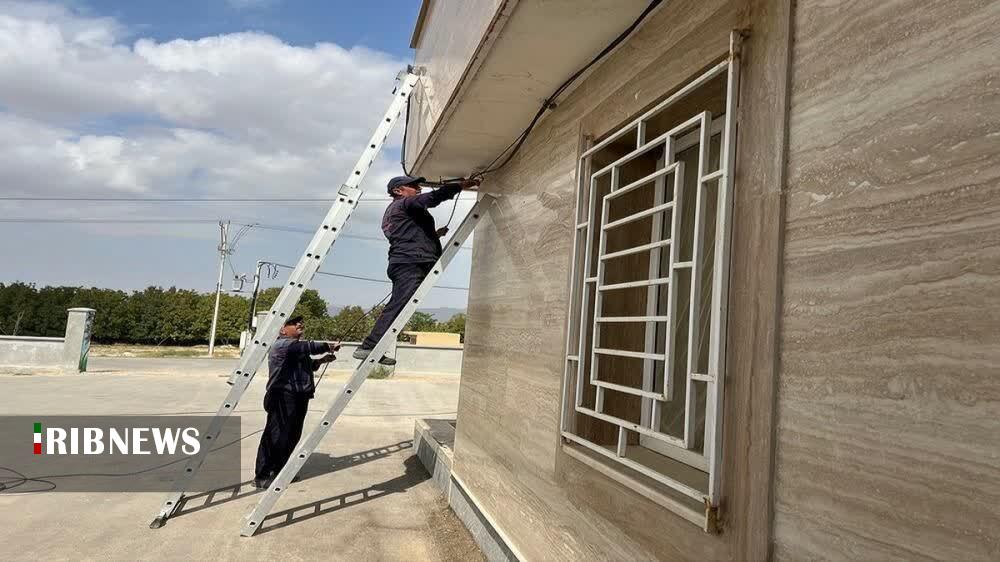 اتصال ۱۹ مراکز بهداشت و درمان روستایی مانه به فیبر نوری