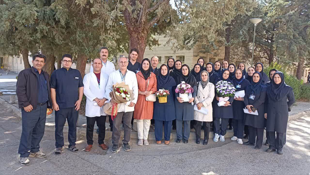 تجلیل از پرستاران نمونه کشوری و استانی در شهرستان نقده