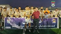 قهرمانی تیم هفده شهریور کووهای در مسابقات فوتبال نوجوانان قشم