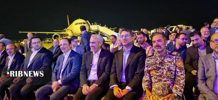 افتتاح طرح‌های زیرساختی فرودگاه کیش با حضور وزیر اقتصاد