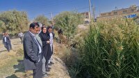 افتتاح ۱۳ طرح آبرسانی به زمینهای کشاورزی در بیضا